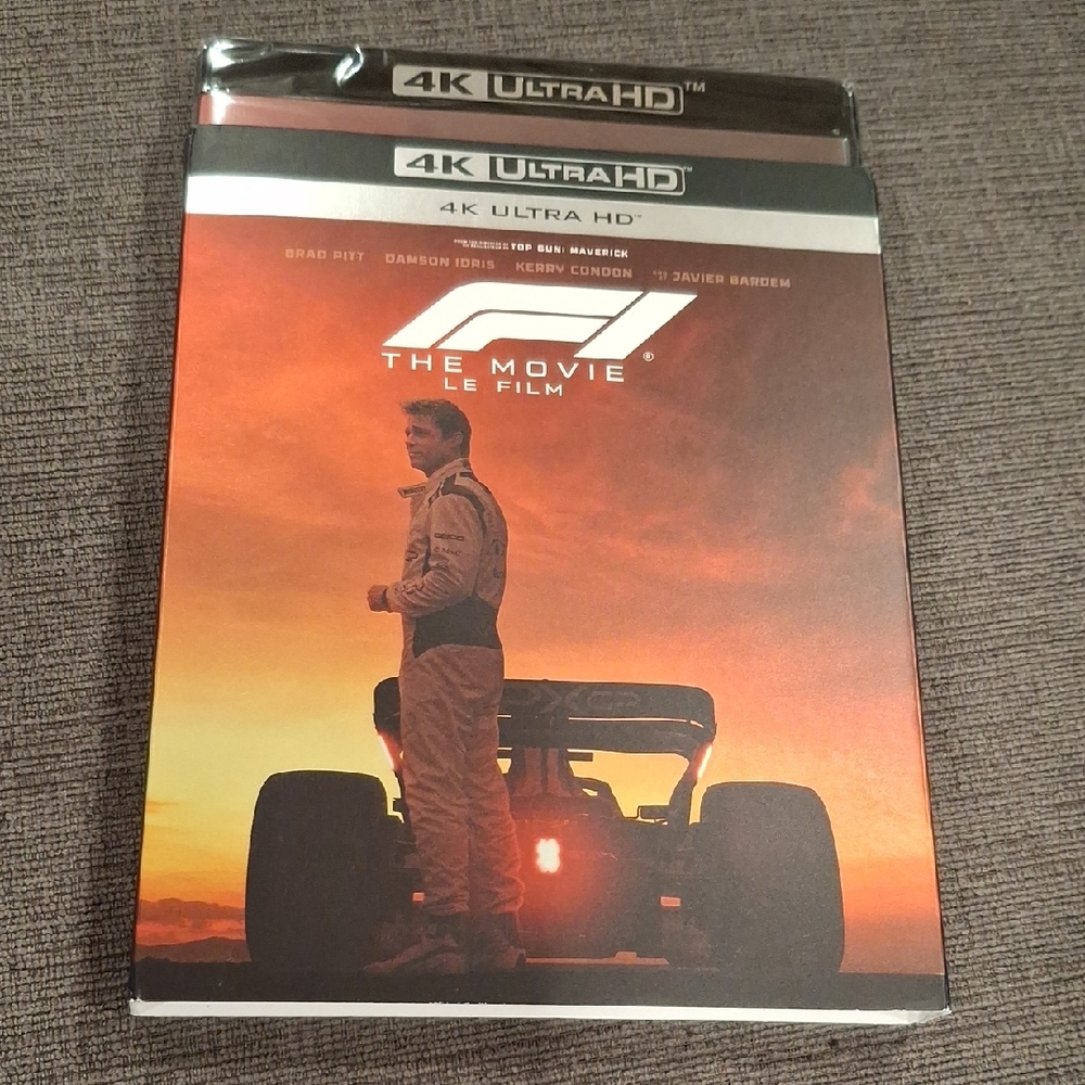 4K Ultra HD F1: The Movie